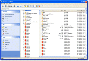 O UnErase Screenshot